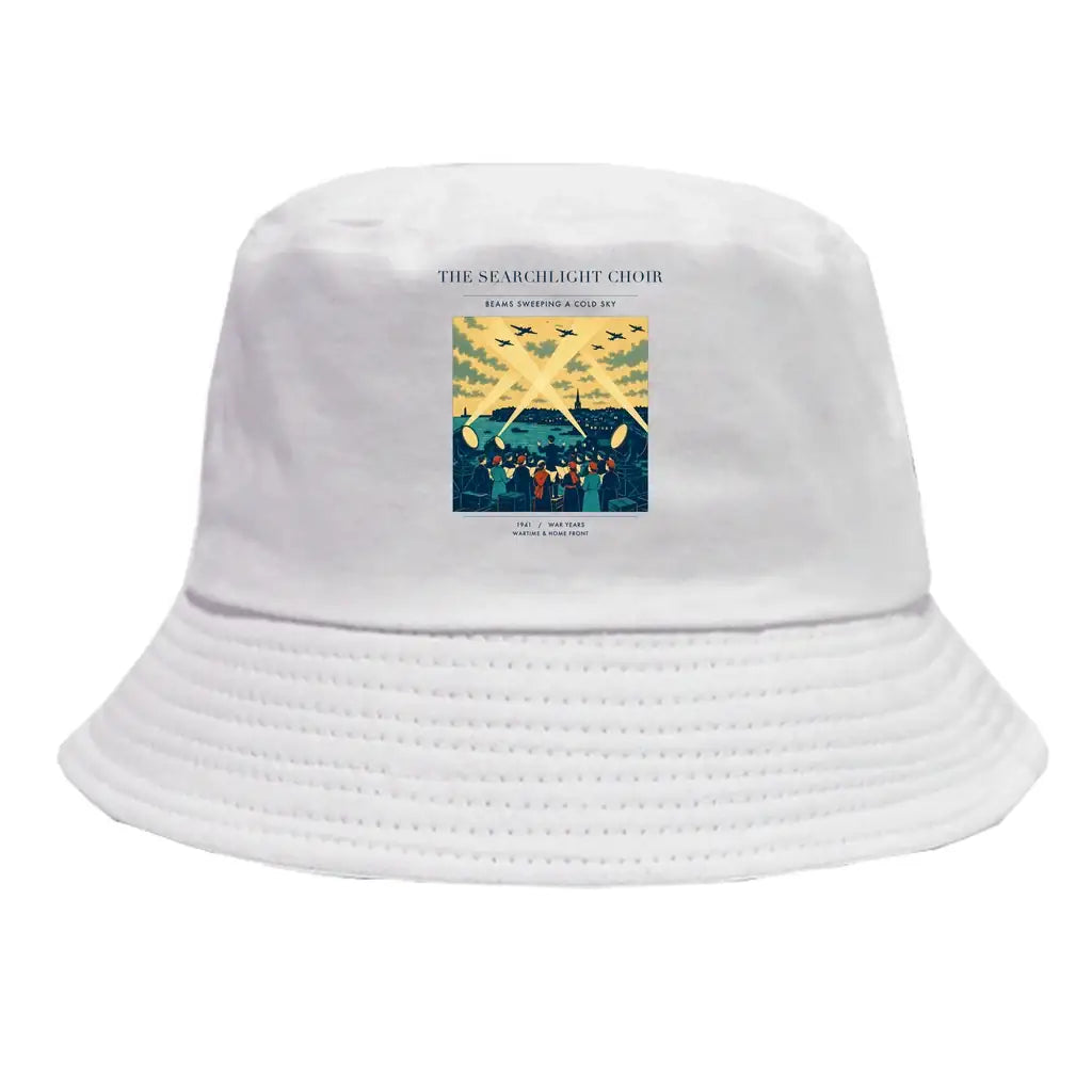 The Searchlight Choir summer hat - white
