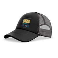 Thumbnail for The Searchlight Choir trucker cap - full black