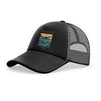 Thumbnail for The Shipwreck Spotters trucker cap - full black