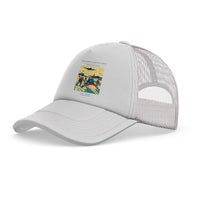 Thumbnail for The Snow Clearance Crew trucker cap - white