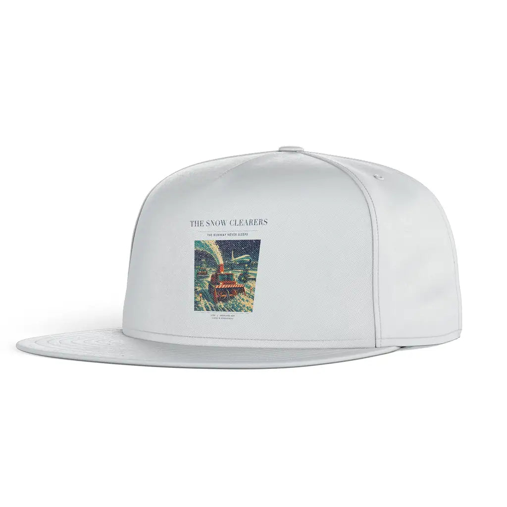The Snow Clearers snapback - white
