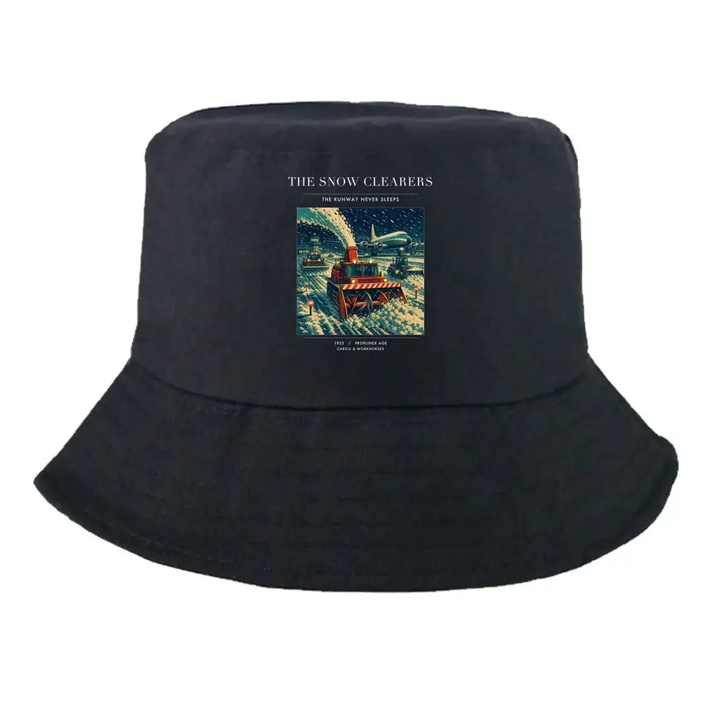 The Snow Clearers summer hat - black
