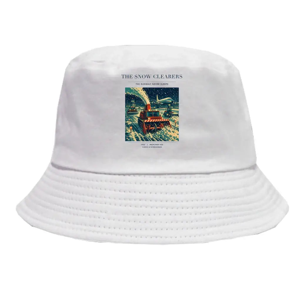 The Snow Clearers summer hat - white