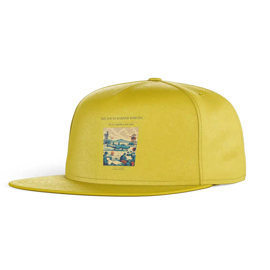 The Sound Barrier Morning snapback - yellow