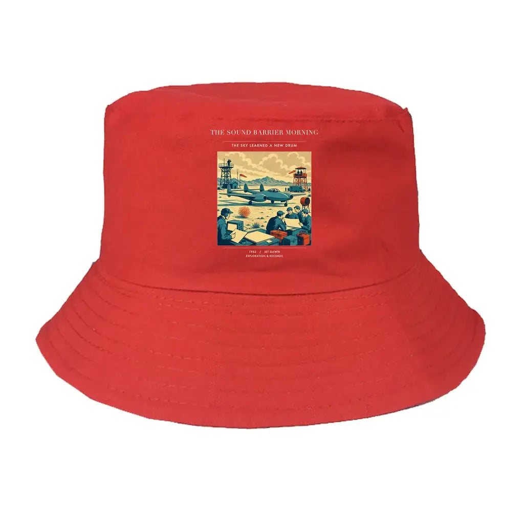 The Sound Barrier Morning summer hat - red