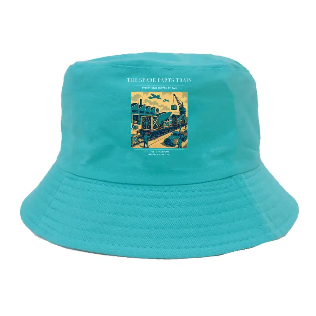 The Spare Parts Train summer hat - green