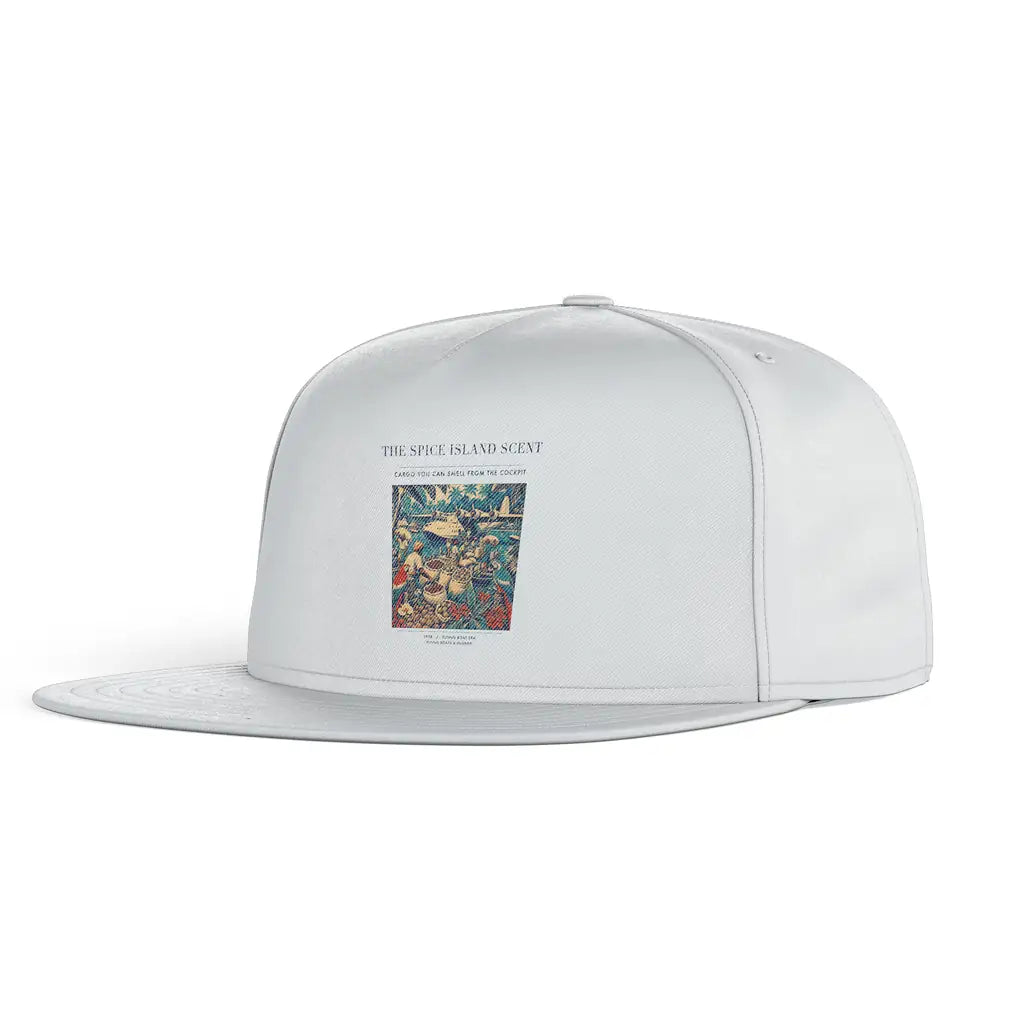 The Spice Island Scent snapback - white