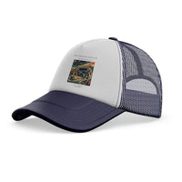 Thumbnail for The Storm Cellar Hangar trucker cap - dark blue