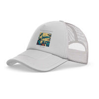 Thumbnail for The Storm Chaser's Notebook trucker cap - white