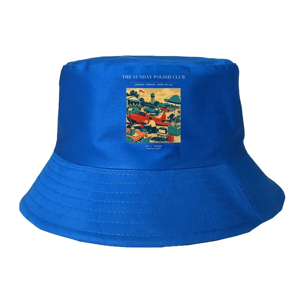 The Sunday Polish Club summer hat - blue