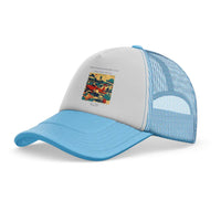 Thumbnail for The Sunday Polish Club trucker cap - light blue