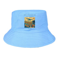 Thumbnail for The Sunflower Sea summer hat - light blue
