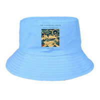 Thumbnail for The Supersonic Dream summer hat - light blue