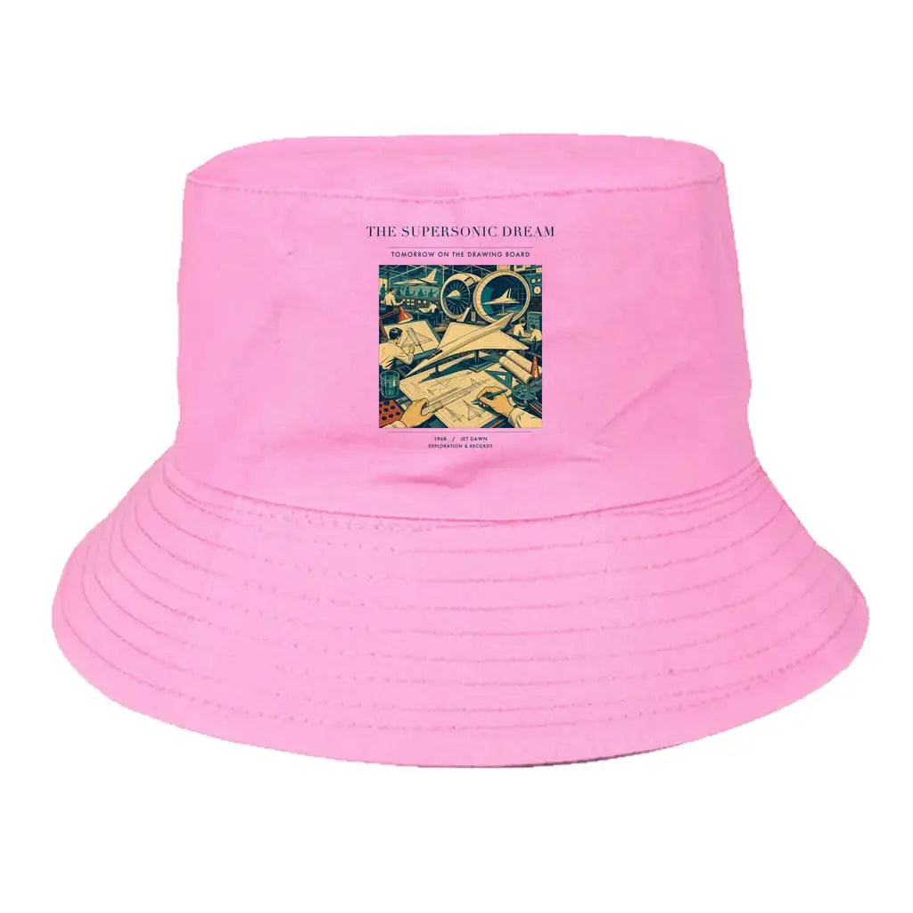 The Supersonic Dream summer hat - light pink
