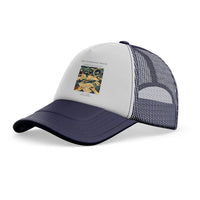 Thumbnail for The Supersonic Dream trucker cap - dark blue