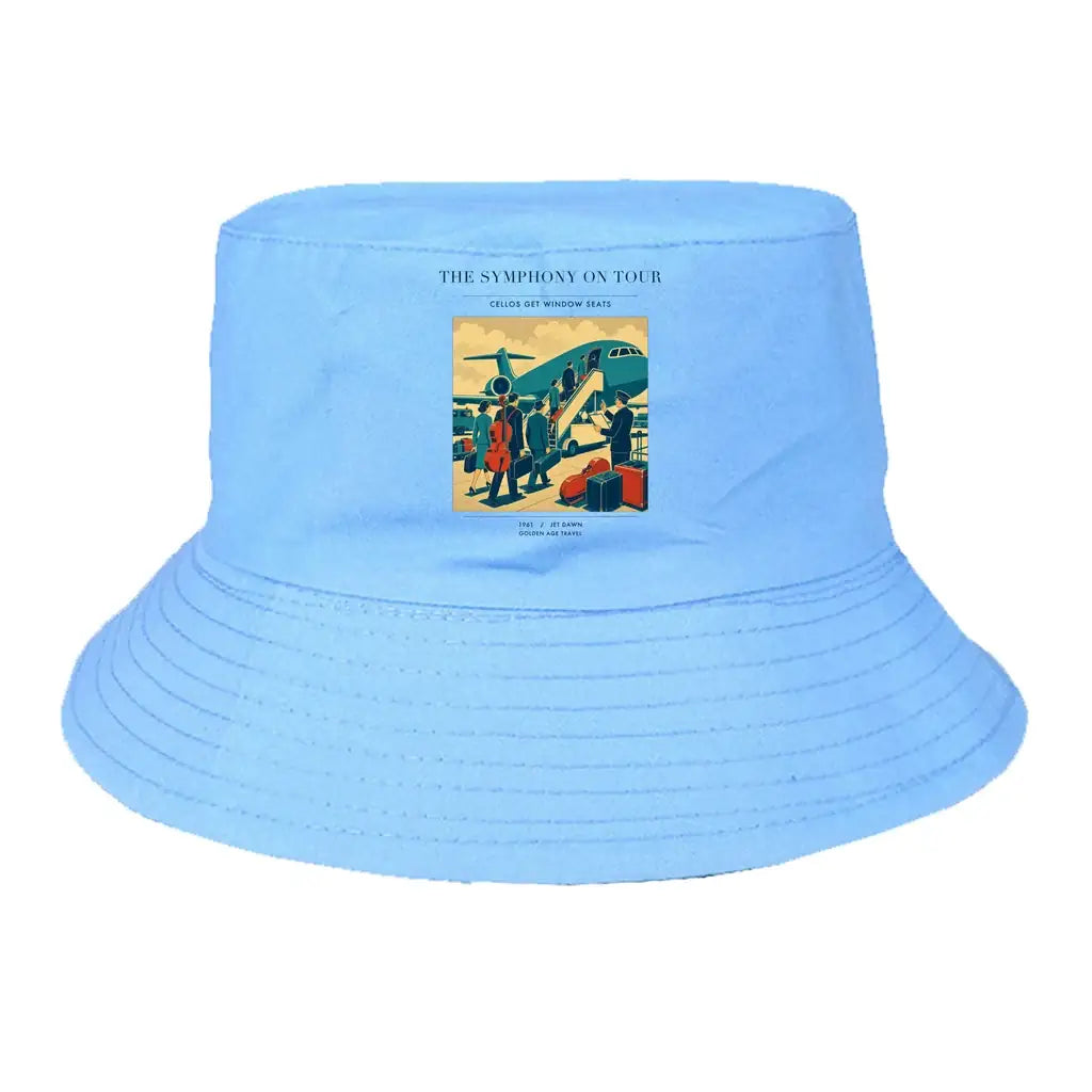 The Symphony On Tour summer hat - light blue
