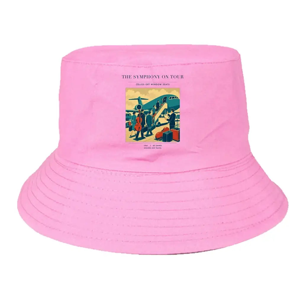The Symphony On Tour summer hat - light pink