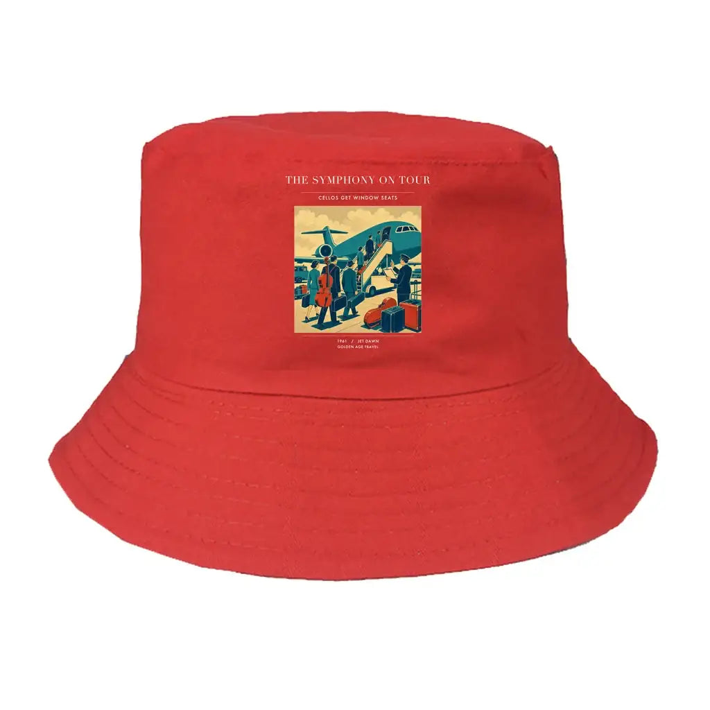 The Symphony On Tour summer hat - red