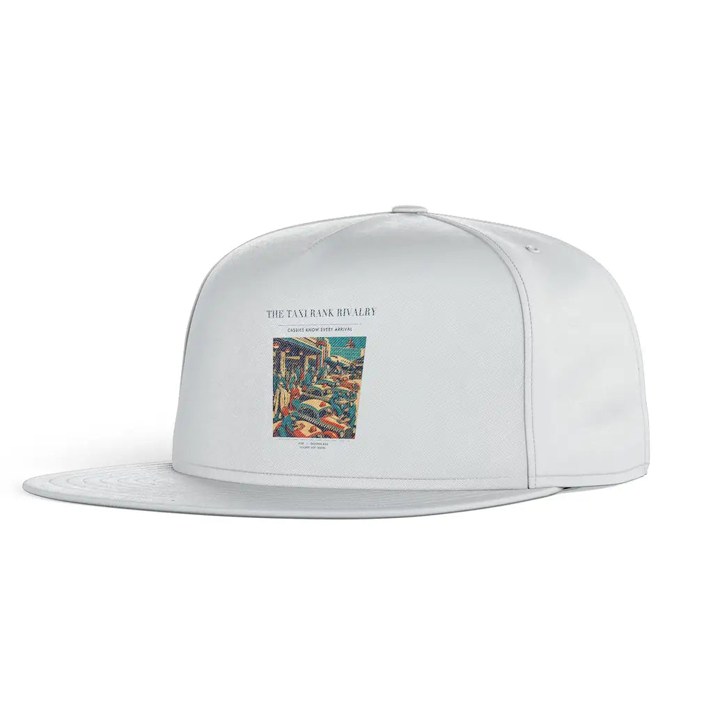 The Taxi Rank Rivalry snapback - white