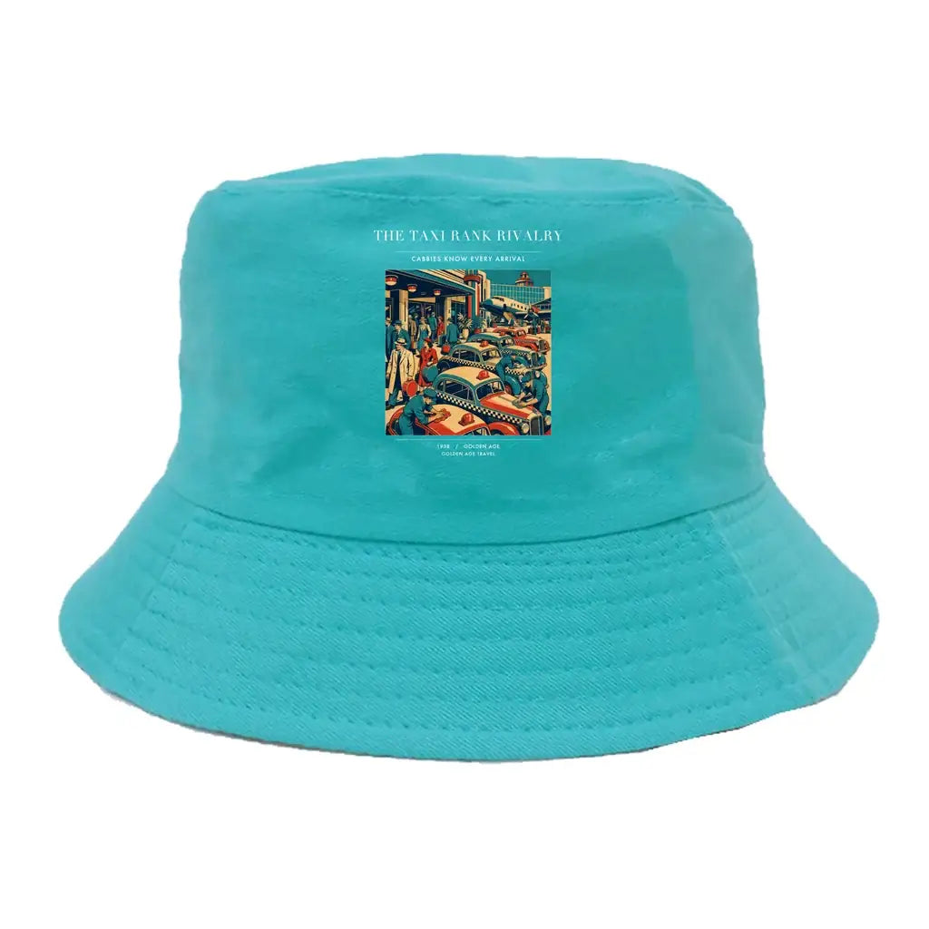 The Taxi Rank Rivalry summer hat - green
