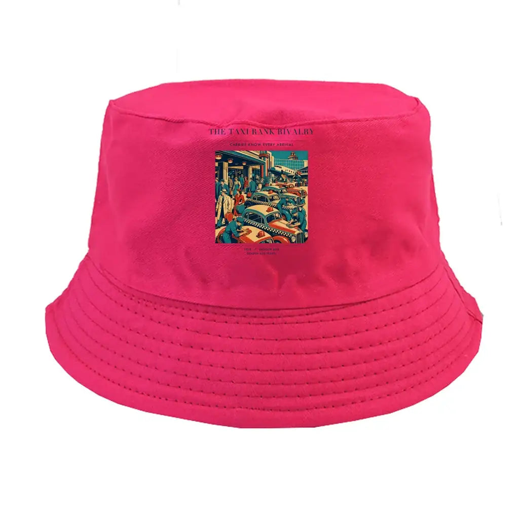The Taxi Rank Rivalry summer hat - pink