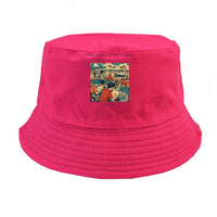 Thumbnail for The Terrace Spotters summer hat - pink
