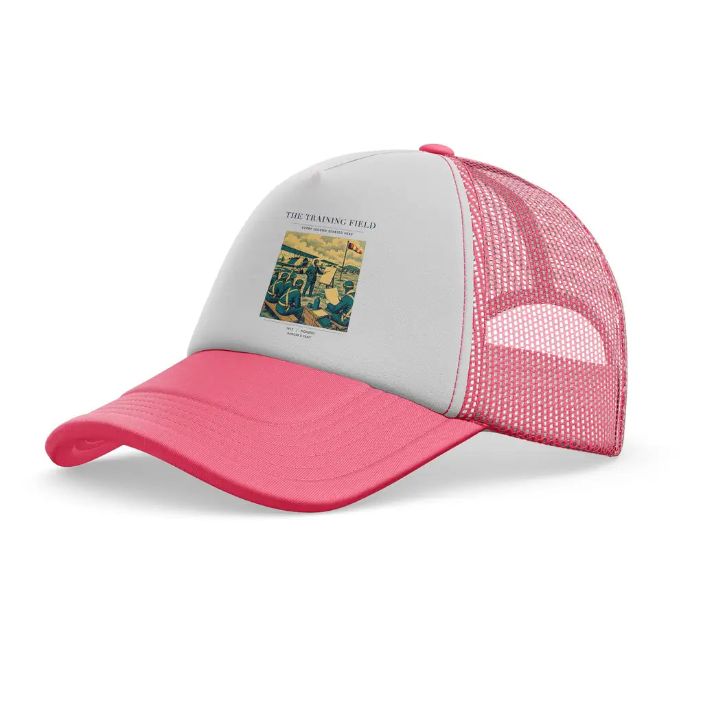The Training Field trucker cap - pink
