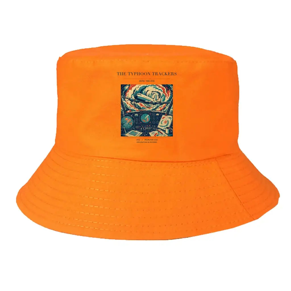 The Typhoon Trackers summer hat - orange