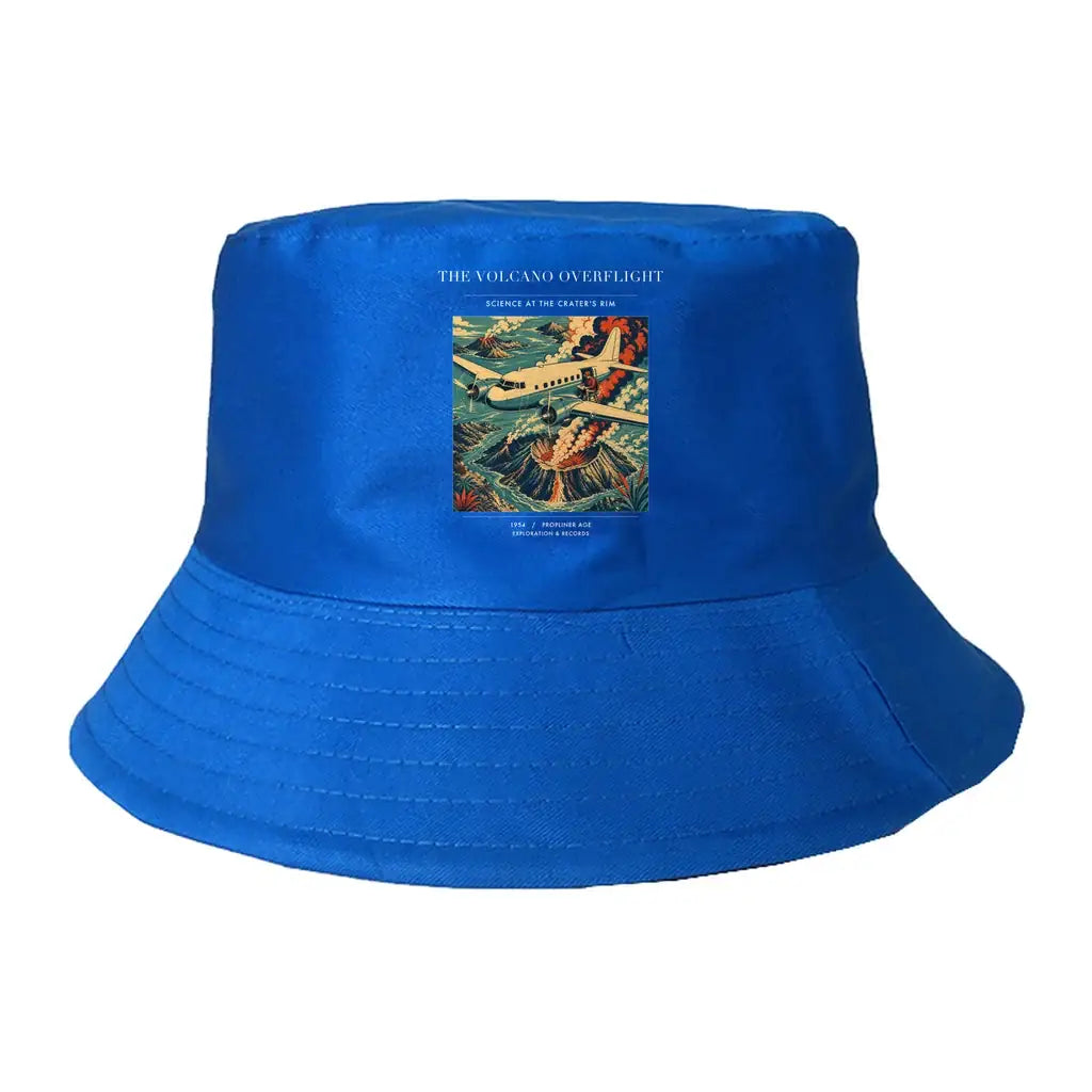 The Volcano Overflight summer hat - blue