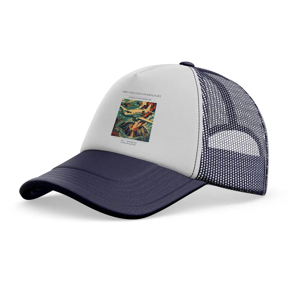 The Volcano Overflight trucker cap - dark blue
