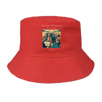 Thumbnail for The Wide Cabin Mockup summer hat - red