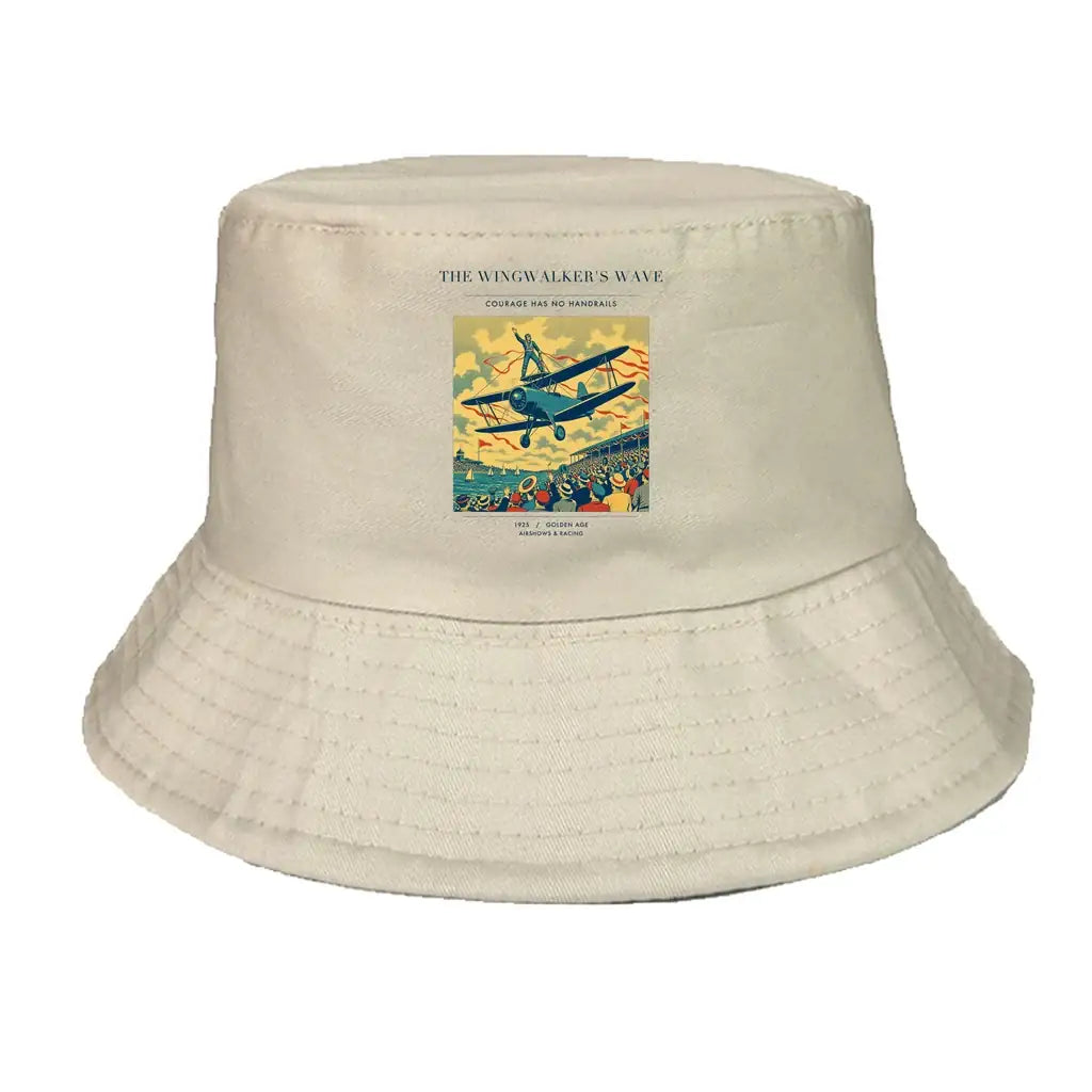 The Wingwalker's Wave summer hat - khaki
