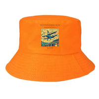 Thumbnail for The Wingwalker's Wave summer hat - orange