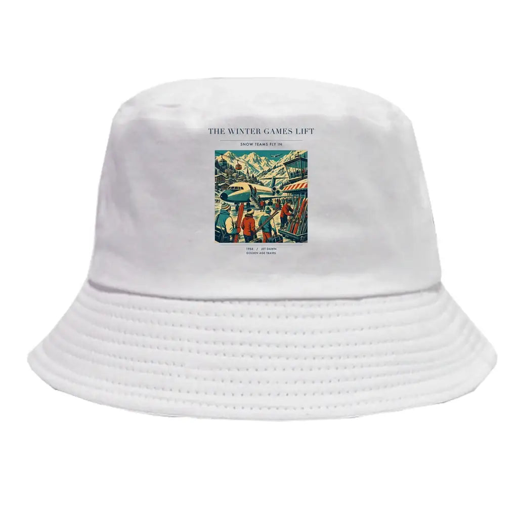 The Winter Games Lift summer hat - white