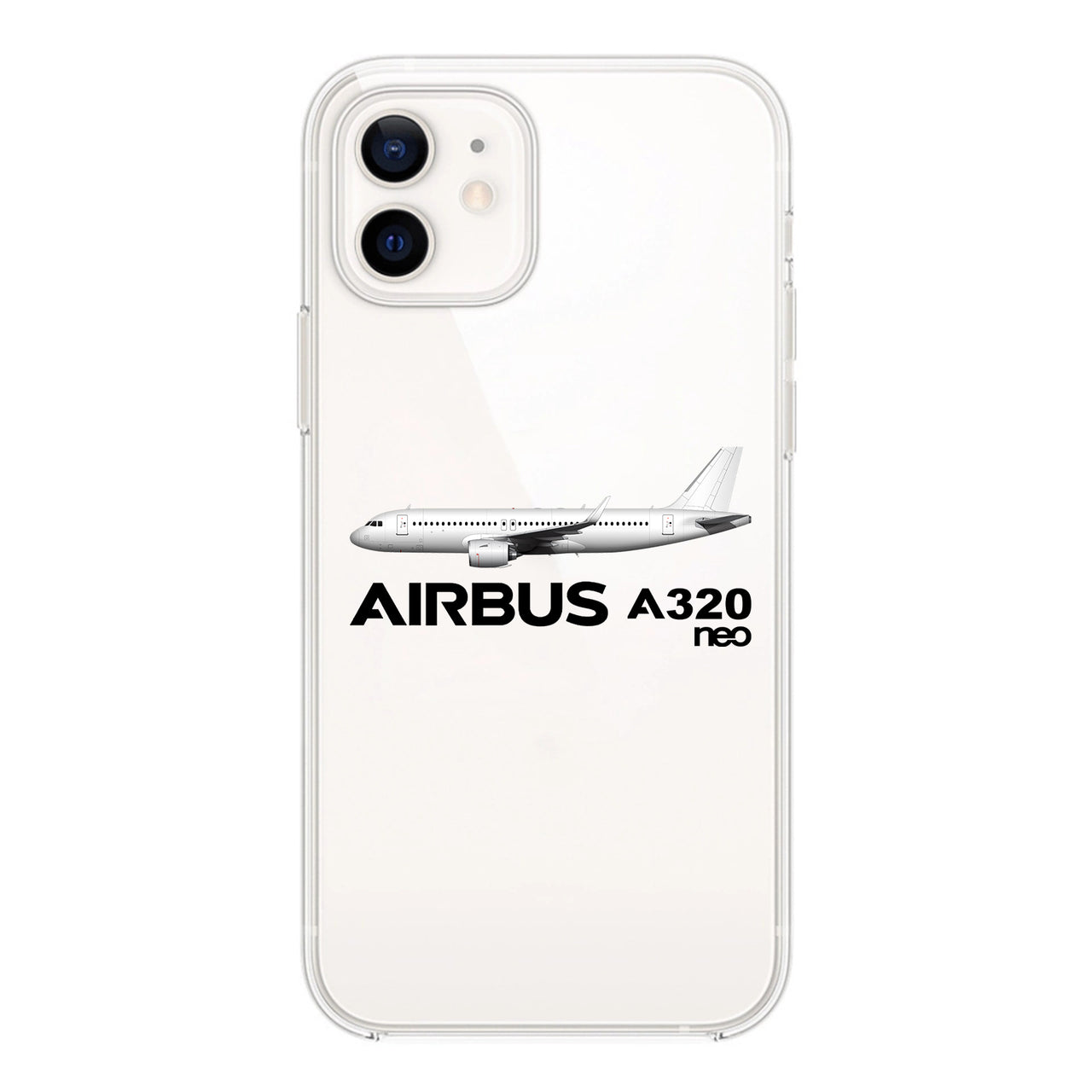 The Airbus A320Neo Designed Transparent Silicone iPhone Cases