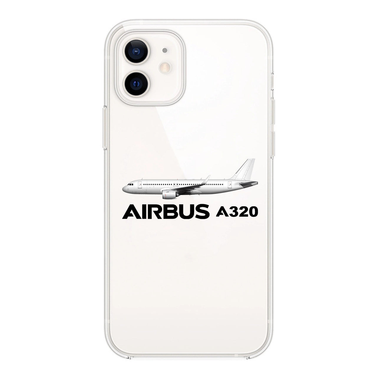 The Airbus A320 Designed Transparent Silicone iPhone Cases