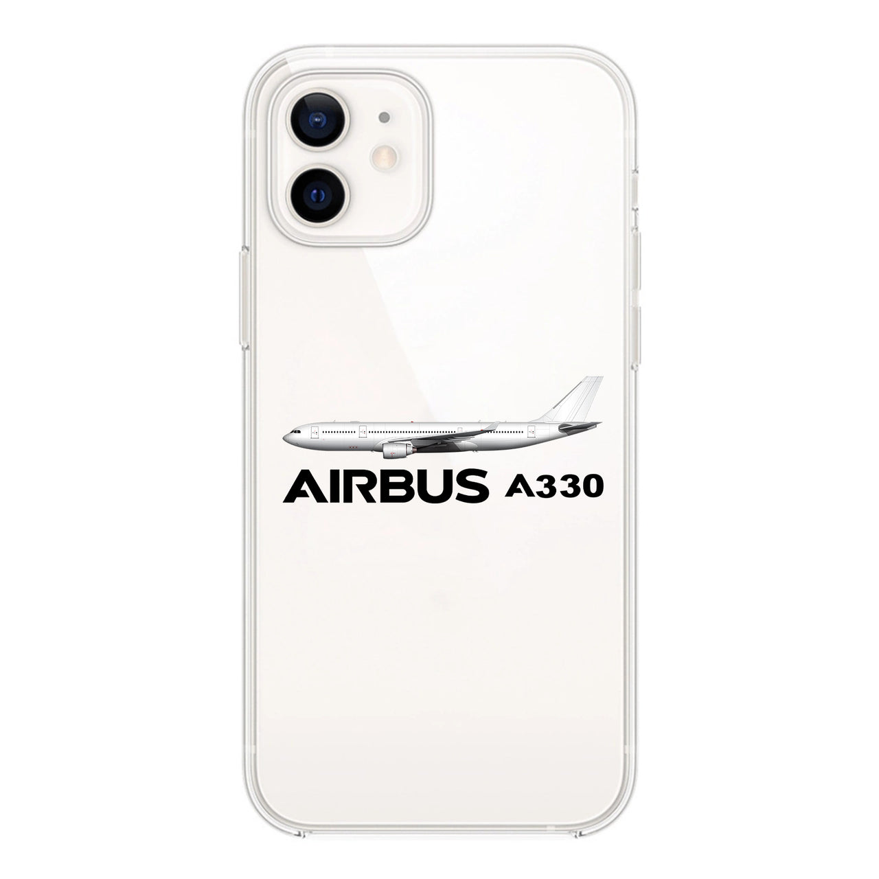 The Airbus A330 Designed Transparent Silicone iPhone Cases
