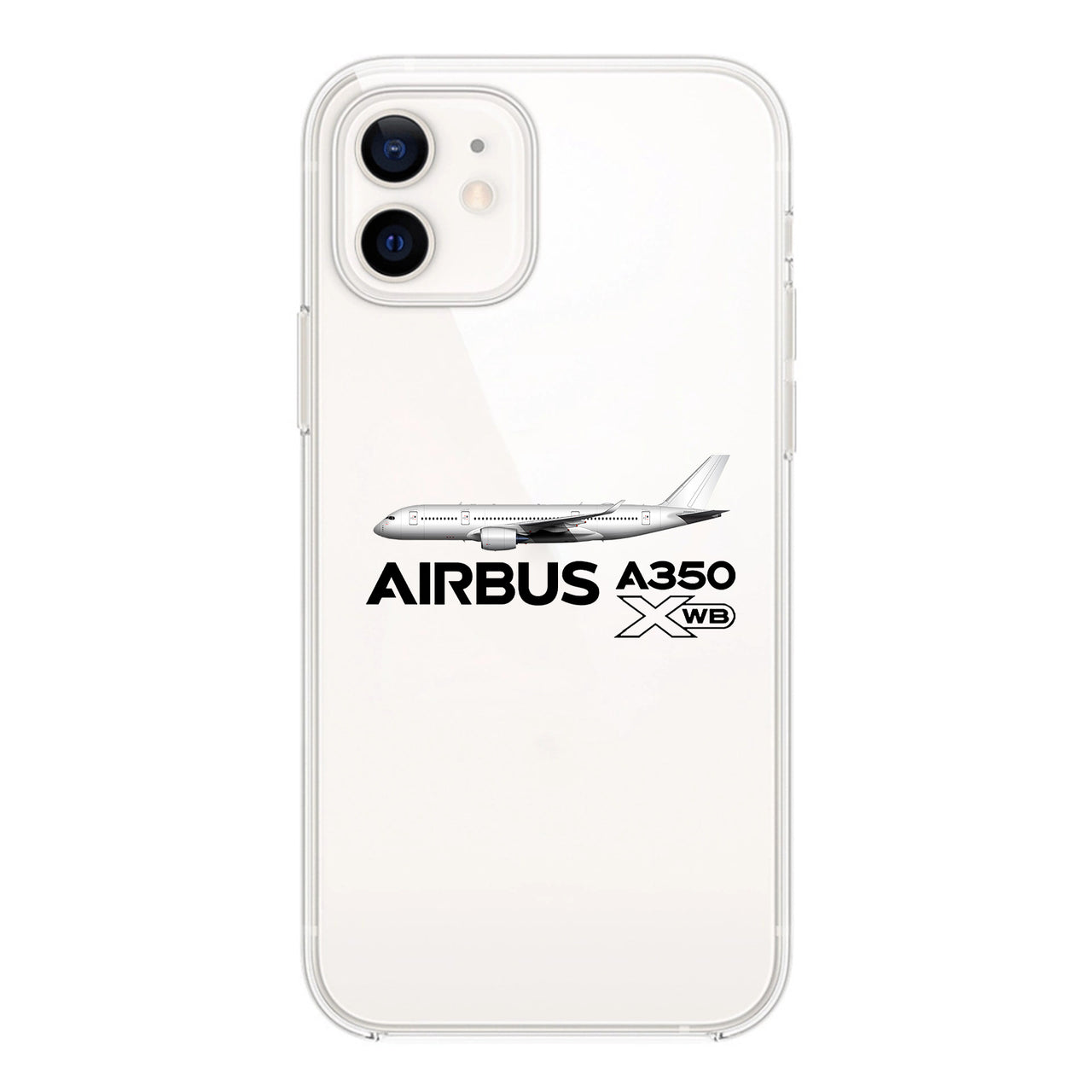 The Airbus A350 WXB Designed Transparent Silicone iPhone Cases