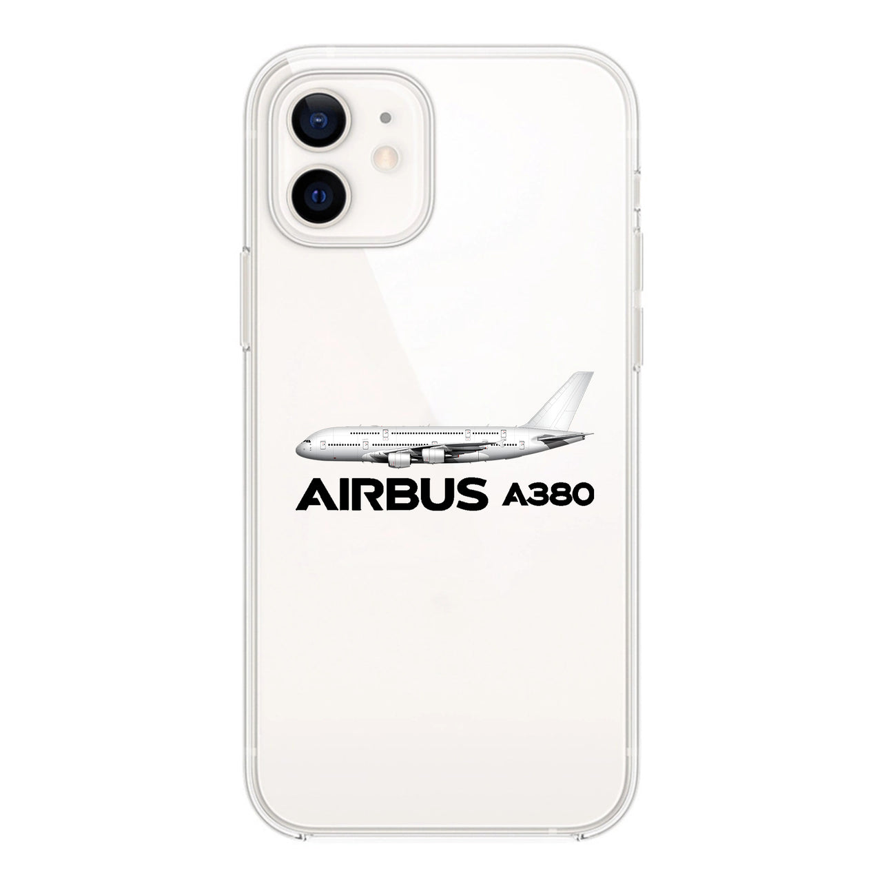 The Airbus A380 Designed Transparent Silicone iPhone Cases