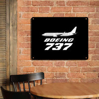 Thumbnail for The Boeing 737 Printed Metal Sign
