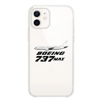 Thumbnail for The Boeing 737Max Designed Transparent Silicone iPhone Cases