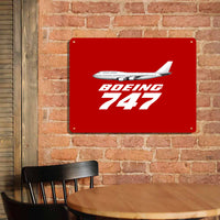Thumbnail for The Boeing 747 Printed Metal Sign
