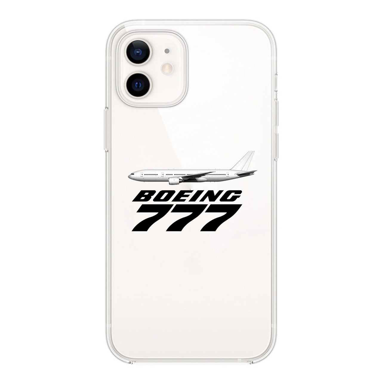 The Boeing 777 Designed Transparent Silicone iPhone Cases
