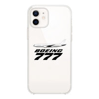 Thumbnail for The Boeing 777 Designed Transparent Silicone iPhone Cases