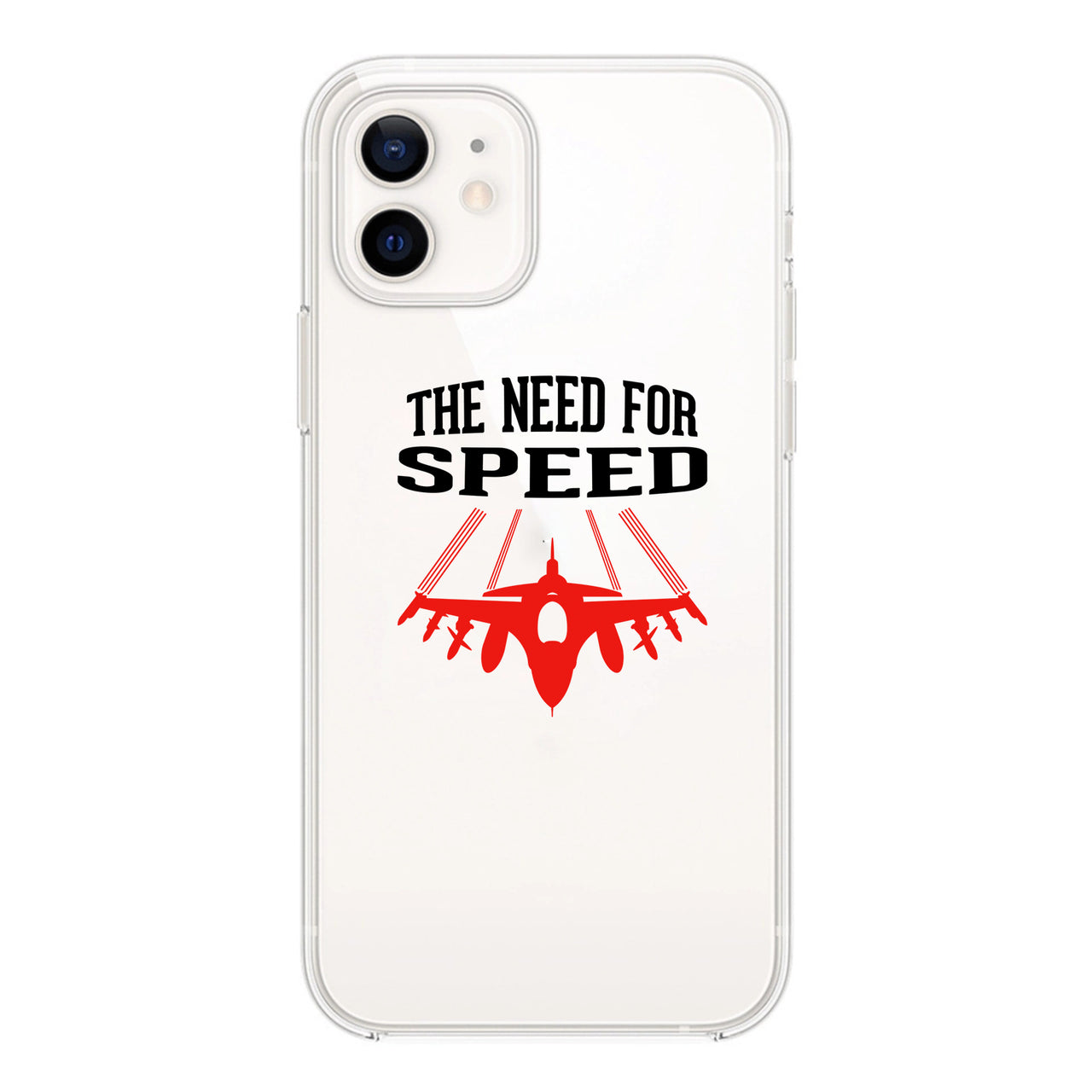 The Need For Speed Designed Transparent Silicone iPhone Cases