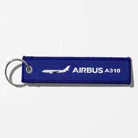 Thumbnail for The Airbus A310 Key Chains - Blue