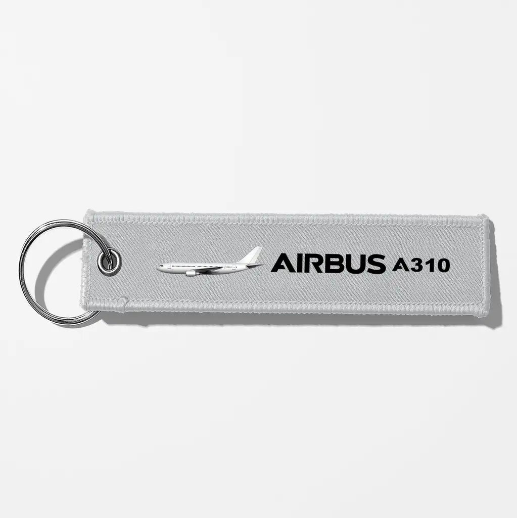 The Airbus A310 Key Chains - Light Gray