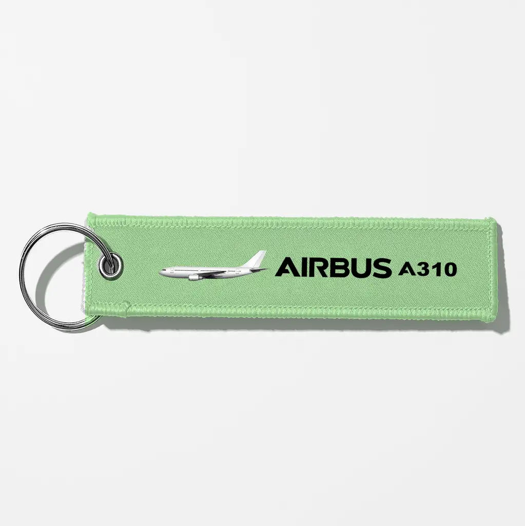The Airbus A310 Key Chains - Light Green