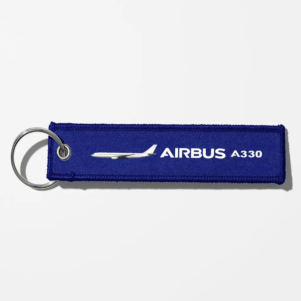 The Airbus A330 Key Chains - Blue