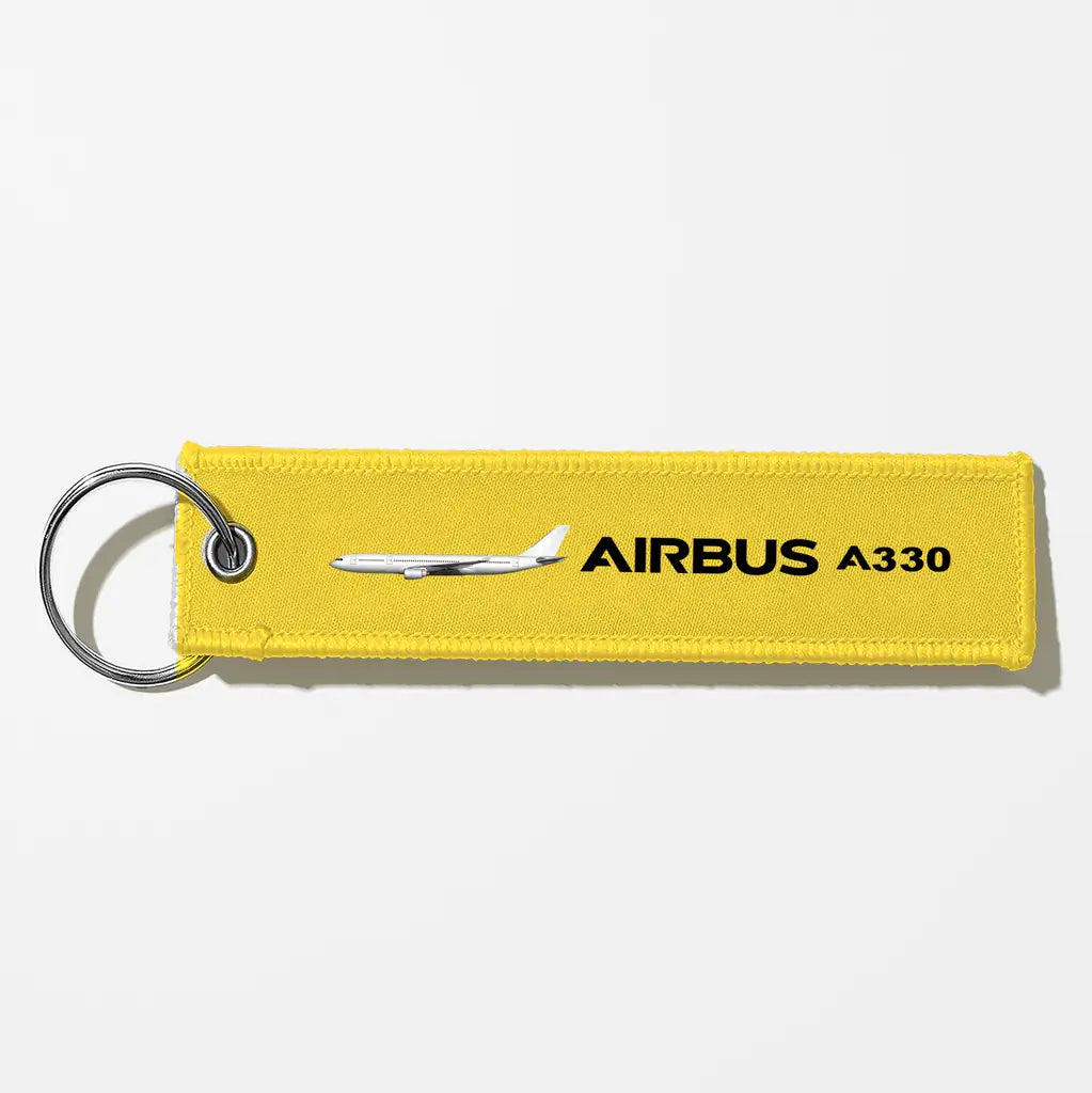 The Airbus A330 Key Chains - Yellow